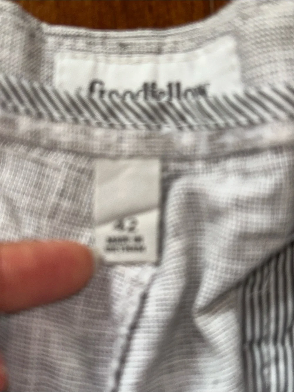 Goodfellow & Co Linen Cotton Blend Linden Shorts Size 42 9” Inseam Resortwear